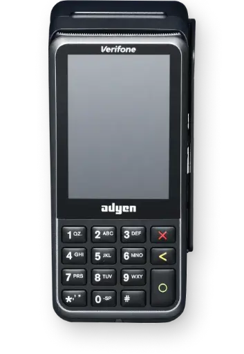 Adyen V400m (mobiele gekoppelde pinautomaat)